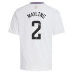 aston villa wsl adidas away shirt 2024-25 – kids with mayling 2 printing Collection | Aston Villa Football Kits and Shirts