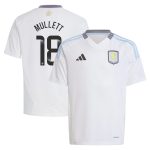 aston villa wsl adidas away shirt 2024-25 – kids with mullett 18 printing Collection | Aston Villa Football Kits and Shirts
