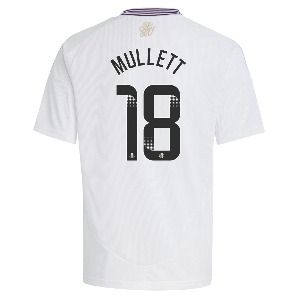 aston villa wsl adidas away shirt 2024-25 – kids with mullett 18 printing Collection | Aston Villa Football Kits and Shirts