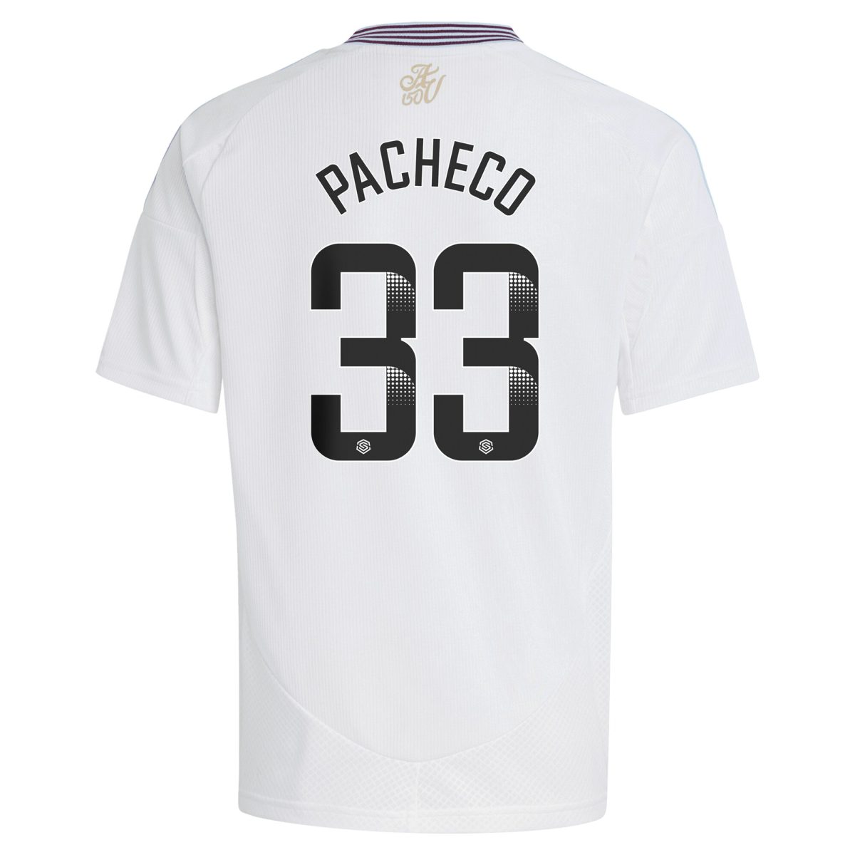 aston villa wsl adidas away shirt 2024-25 – kids with pacheco 33 printing Collection | Aston Villa Football Kits and Shirts