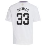 aston villa wsl adidas away shirt 2024-25 – kids with pacheco 33 printing Collection | Aston Villa Football Kits and Shirts
