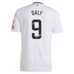 aston villa wsl adidas away shirt 2024-25 with daly 9 printing Collection | Aston Villa Football Kits and Shirts