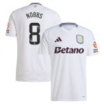 aston villa wsl adidas away shirt 2024-25 with nobbs 8 printing Collection | Aston Villa Football Kits and Shirts