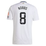 aston villa wsl adidas away shirt 2024-25 with nobbs 8 printing Collection | Aston Villa Football Kits and Shirts