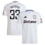 aston villa wsl adidas away shirt 2024-25 with pacheco 33 printing Collection | Aston Villa Football Kits and Shirts