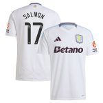 aston villa wsl adidas away shirt 2024-25 with salmon 17 printing Collection | Aston Villa Football Kits and Shirts
