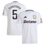 aston villa wsl adidas away shirt 2024-25 with staniforth 5 printing Collection | Aston Villa Football Kits and Shirts