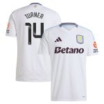 aston villa wsl adidas away shirt 2024-25 with turner 14 printing Collection | Aston Villa Football Kits and Shirts