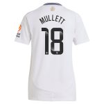 aston villa wsl adidas away shirt 2024-25 – womens with mullett 18 printing Collection | Aston Villa Football Kits and Shirts