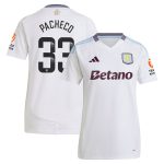 aston villa wsl adidas away shirt 2024-25 – womens with pacheco 33 printing Collection | Aston Villa Football Kits and Shirts