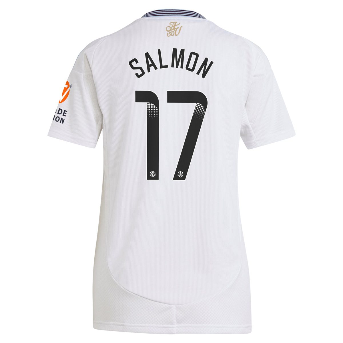 aston villa wsl adidas away shirt 2024-25 – womens with salmon 17 printing Collection | Aston Villa Football Kits and Shirts