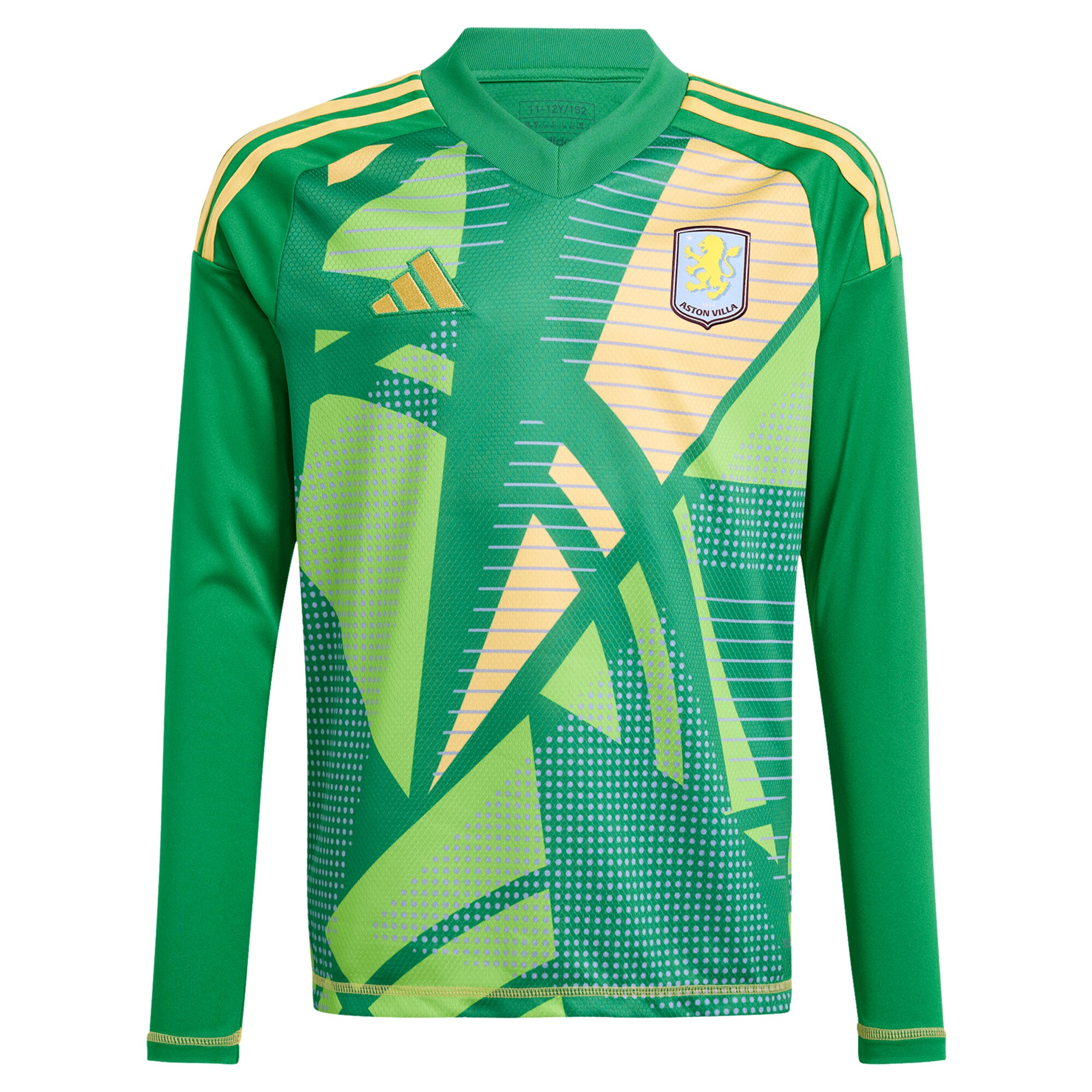 aston villa wsl adidas goalkeeper shirt 2024-25 – long sleeve – kids with dangelo 1 printing – 202712206-01 Collection | Aston Villa Football Kits and Shirts