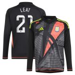 aston villa wsl adidas goalkeeper shirt 2024-25 – long sleeve – kids with leat 21 printing Collection | Aston Villa Football Kits and Shirts