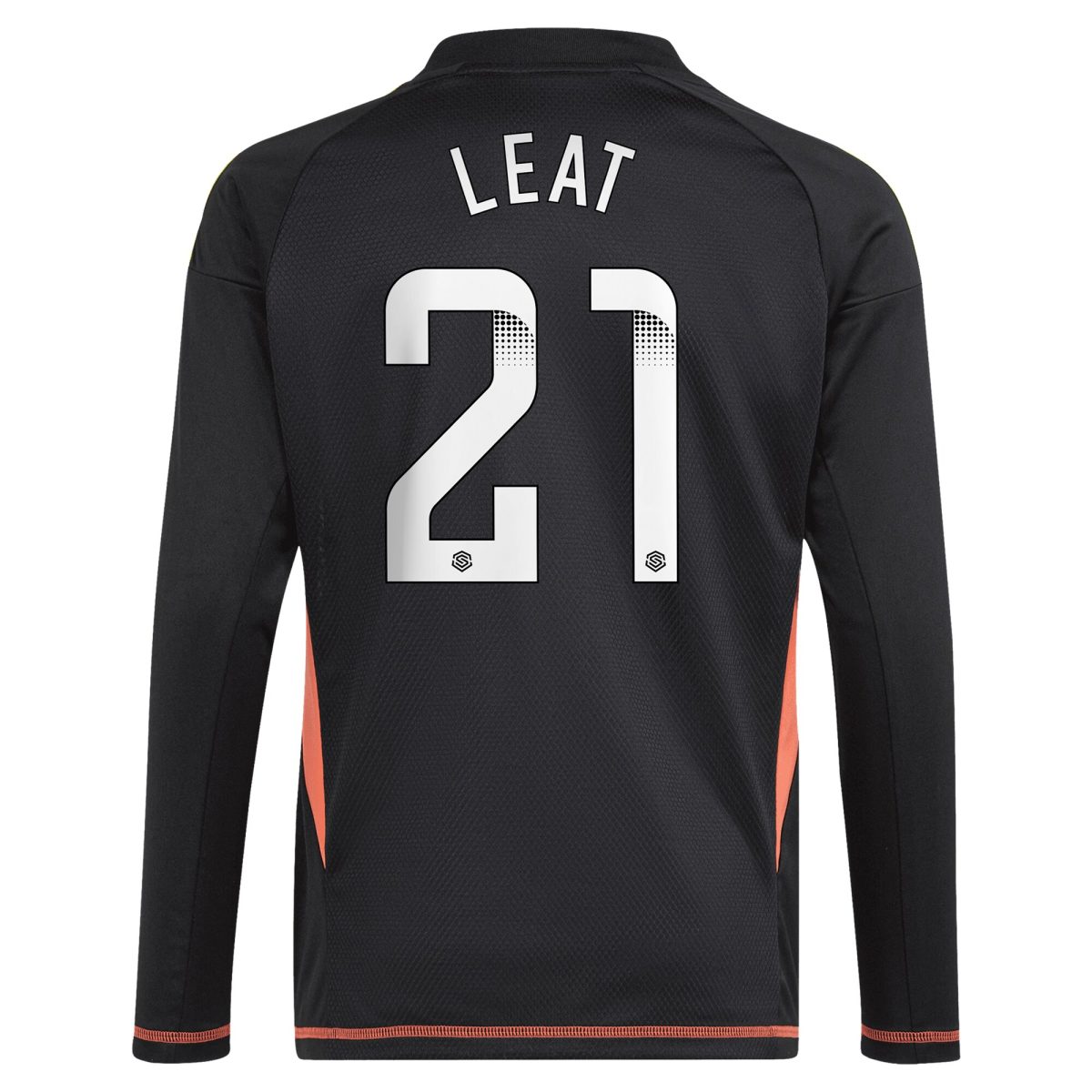 aston villa wsl adidas goalkeeper shirt 2024-25 – long sleeve – kids with leat 21 printing Collection | Aston Villa Football Kits and Shirts