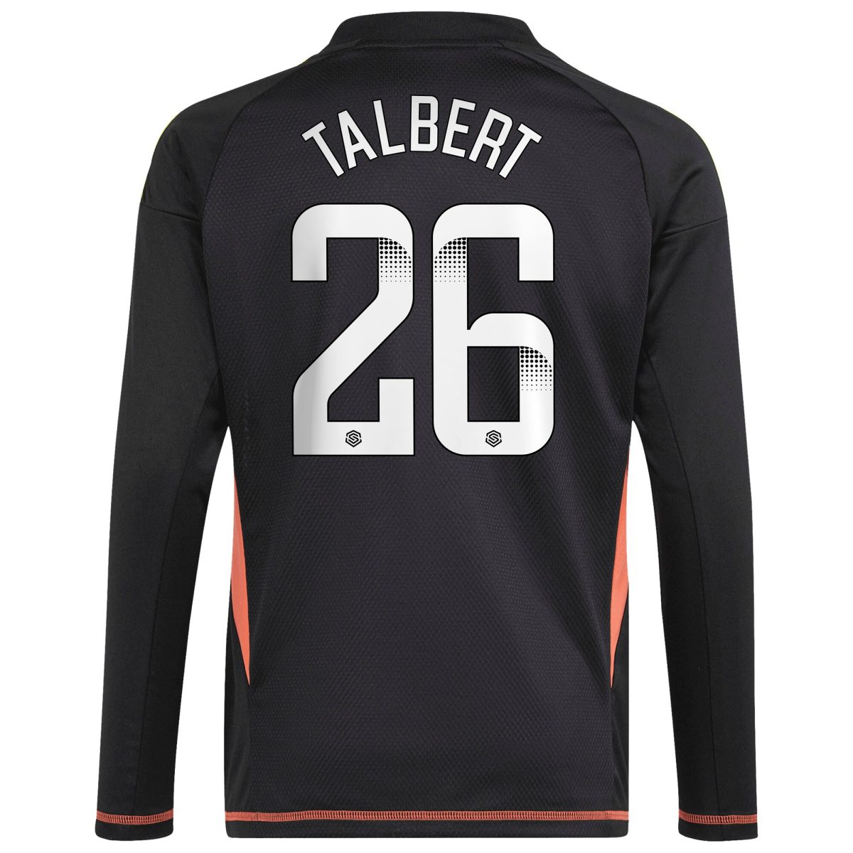 aston villa wsl adidas goalkeeper shirt 2024-25 – long sleeve – kids with talbert 26 printing Collection | Aston Villa Football Kits and Shirts