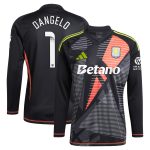 aston villa wsl adidas goalkeeper shirt 2024-25 – long sleeve with d8217angelo 1 printing Collection | Aston Villa Football Kits and Shirts