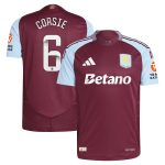 aston villa wsl adidas home authentic shirt 2024-25 with corsie 6 printing Collection | Aston Villa Football Kits and Shirts
