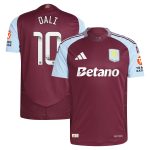 aston villa wsl adidas home authentic shirt 2024-25 with dali 10 printing Collection | Aston Villa Football Kits and Shirts