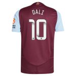 aston villa wsl adidas home authentic shirt 2024-25 with dali 10 printing Collection | Aston Villa Football Kits and Shirts