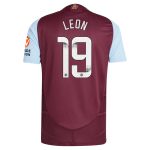 aston villa wsl adidas home authentic shirt 2024-25 with leon 19 printing Collection | Aston Villa Football Kits and Shirts
