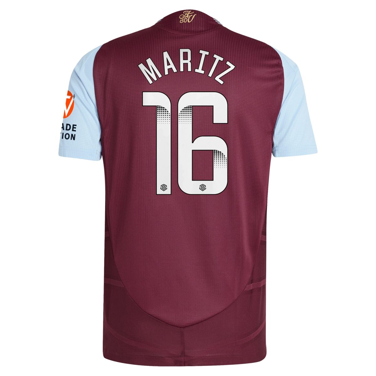 aston villa wsl adidas home authentic shirt 2024-25 with maritz 26 printing Collection | Aston Villa Football Kits and Shirts