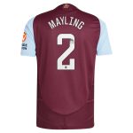 aston villa wsl adidas home authentic shirt 2024-25 with mayling 2 printing Collection | Aston Villa Football Kits and Shirts
