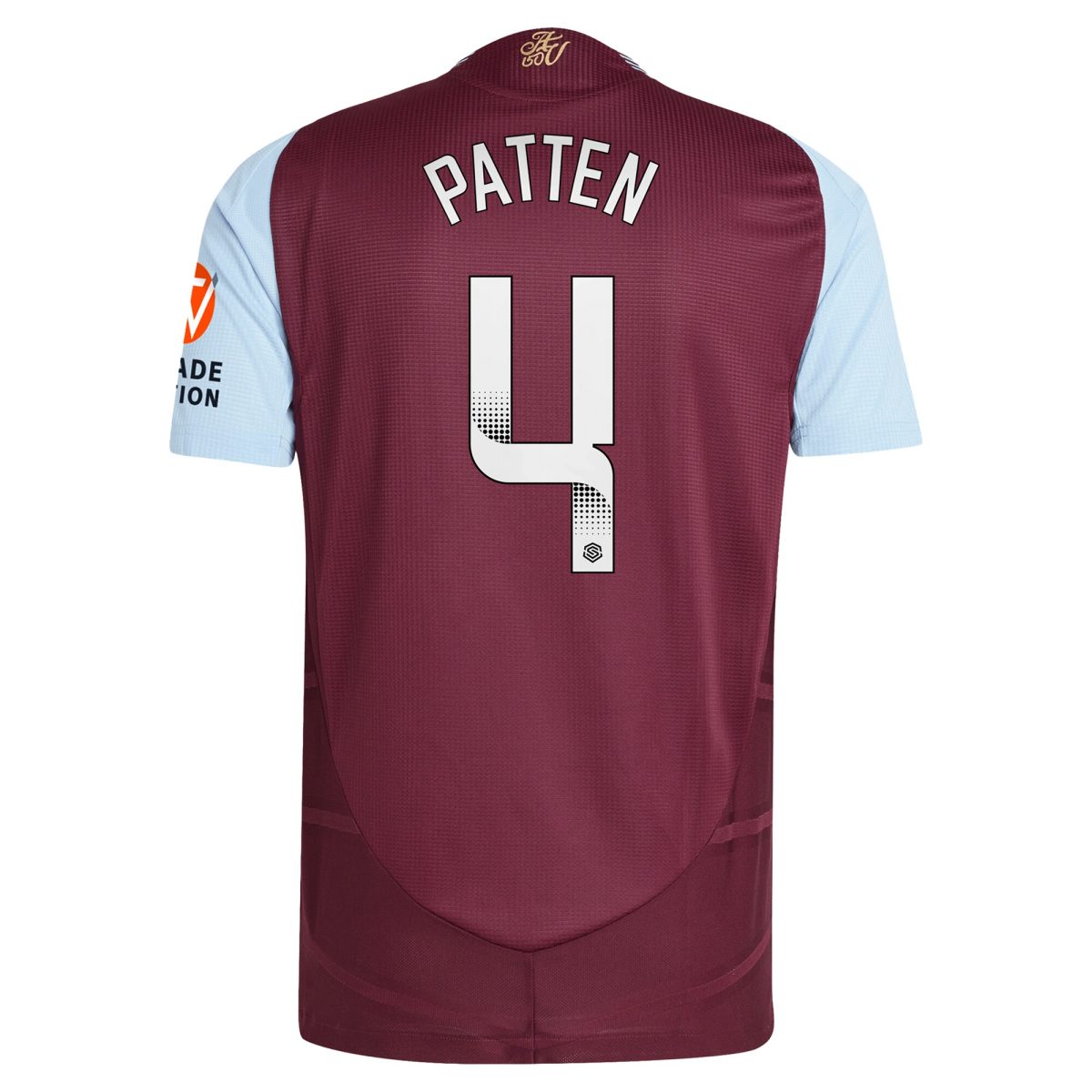 aston villa wsl adidas home authentic shirt 2024-25 with patten 4 printing Collection | Aston Villa Football Kits and Shirts