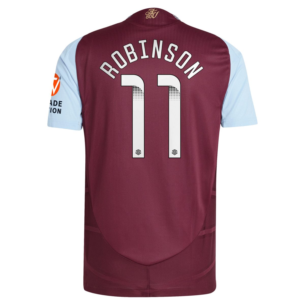 aston villa wsl adidas home authentic shirt 2024-25 with robinson 11 printing Collection | Aston Villa Football Kits and Shirts