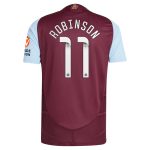 aston villa wsl adidas home authentic shirt 2024-25 with robinson 11 printing Collection | Aston Villa Football Kits and Shirts