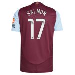 aston villa wsl adidas home authentic shirt 2024-25 with salmon 17 printing Collection | Aston Villa Football Kits and Shirts