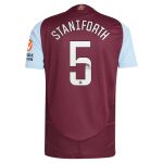 aston villa wsl adidas home authentic shirt 2024-25 with staniforth 5 printing Collection | Aston Villa Football Kits and Shirts