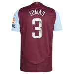 aston villa wsl adidas home authentic shirt 2024-25 with tomás 3 printing Collection | Aston Villa Football Kits and Shirts