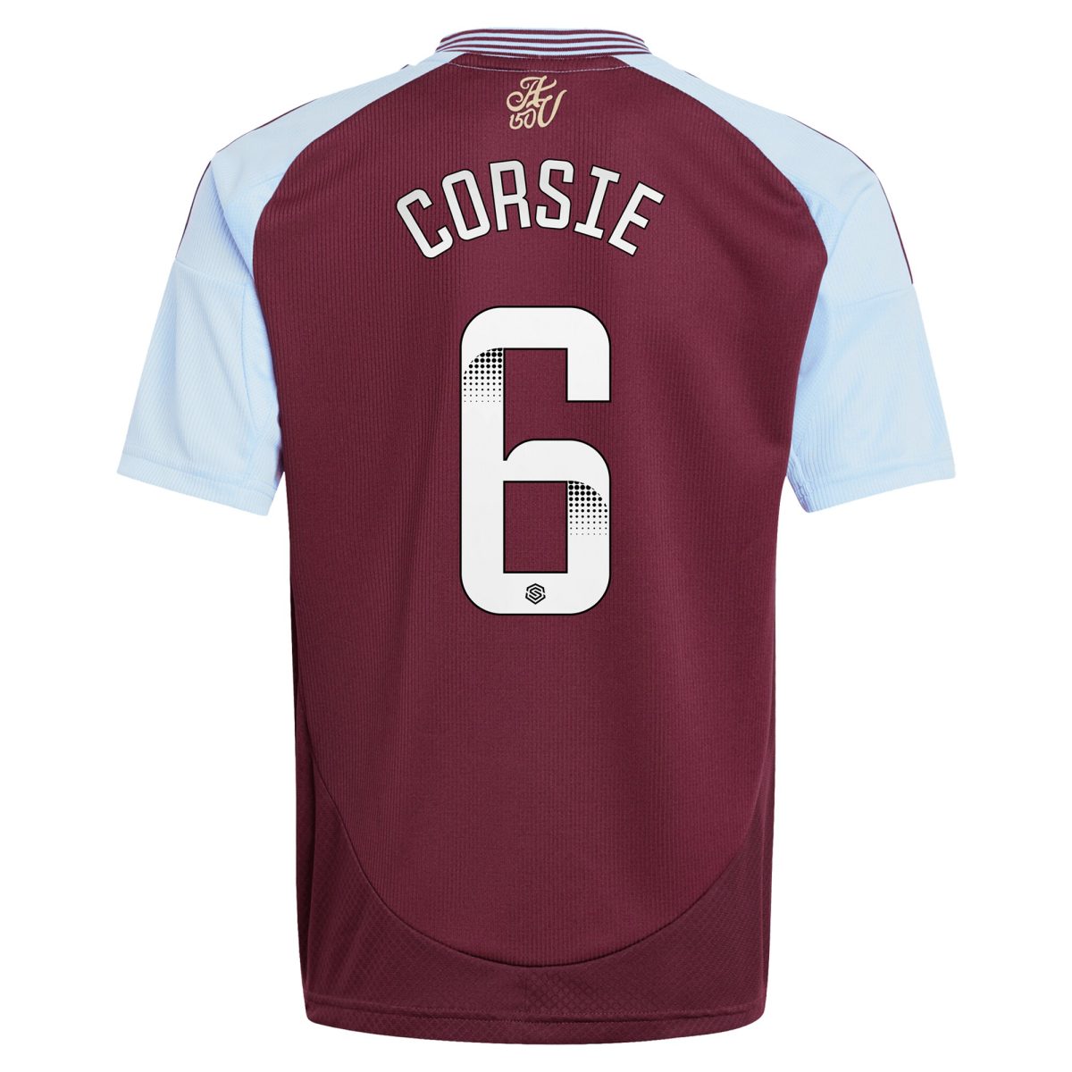 aston villa wsl adidas home shirt 2024-25 – kids with corsie 6 printing Collection | Aston Villa Football Kits and Shirts