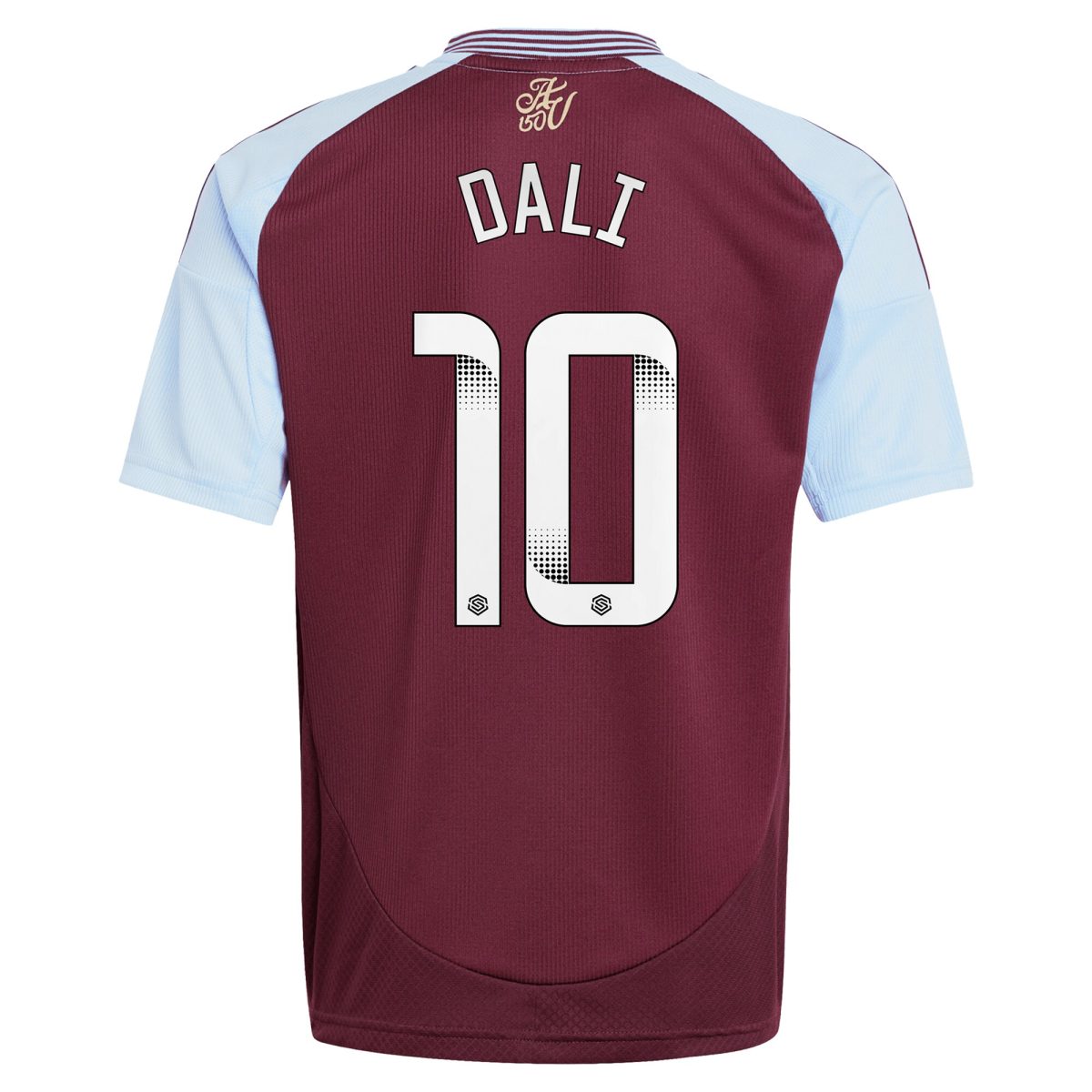aston villa wsl adidas home shirt 2024-25 – kids with dali 10 printing Collection | Aston Villa Football Kits and Shirts