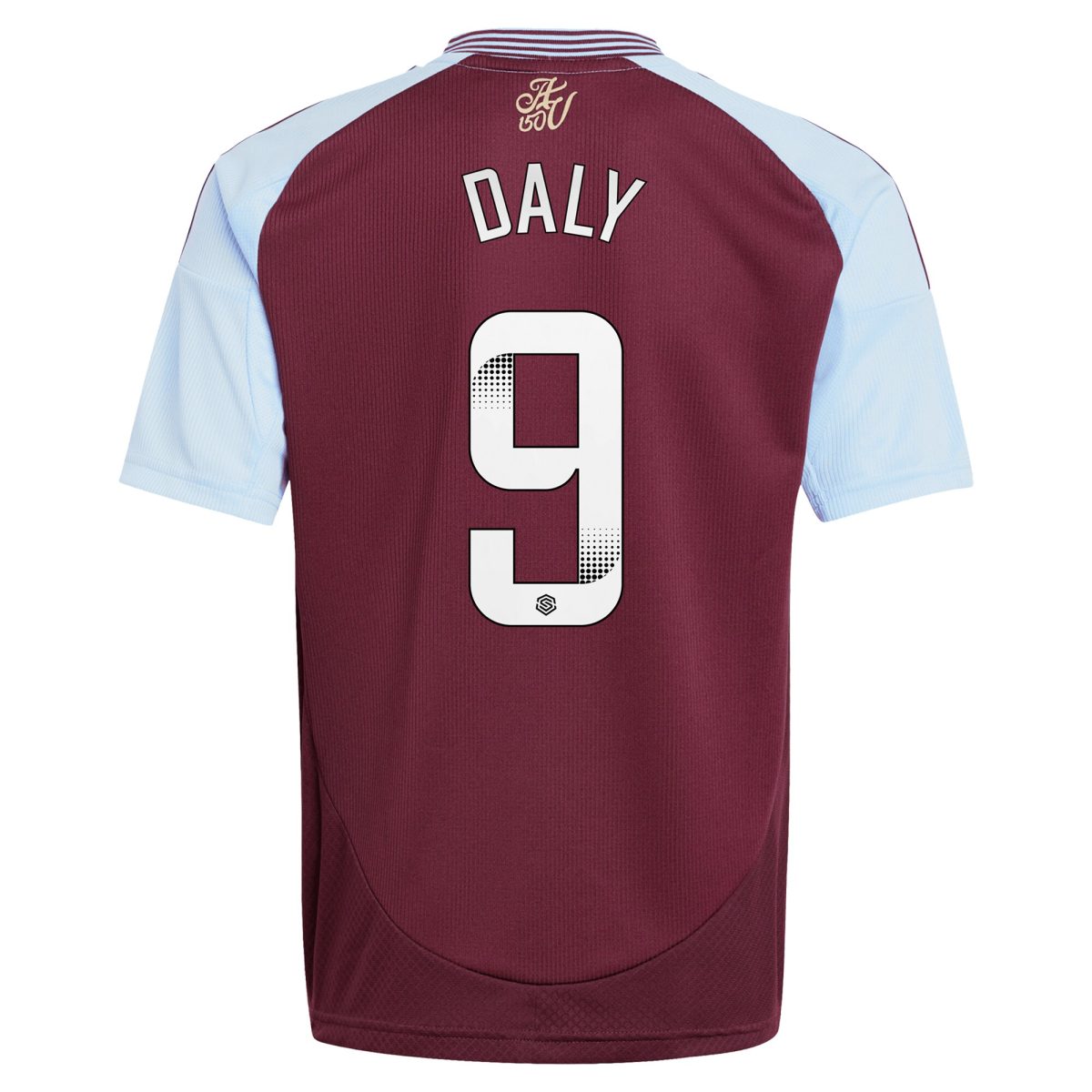 aston villa wsl adidas home shirt 2024-25 – kids with daly 9 printing Collection | Aston Villa Football Kits and Shirts