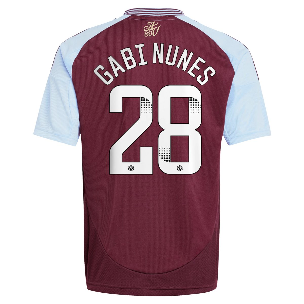 aston villa wsl adidas home shirt 2024-25 – kids with gabi nunes 28 printing Collection | Aston Villa Football Kits and Shirts