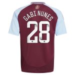 aston villa wsl adidas home shirt 2024-25 – kids with gabi nunes 28 printing Collection | Aston Villa Football Kits and Shirts