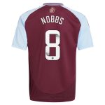 aston villa wsl adidas home shirt 2024-25 – kids with nobbs 8 printing Collection | Aston Villa Football Kits and Shirts