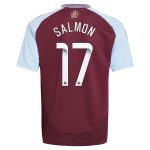 aston villa wsl adidas home shirt 2024-25 – kids with salmon 17 printing Collection | Aston Villa Football Kits and Shirts