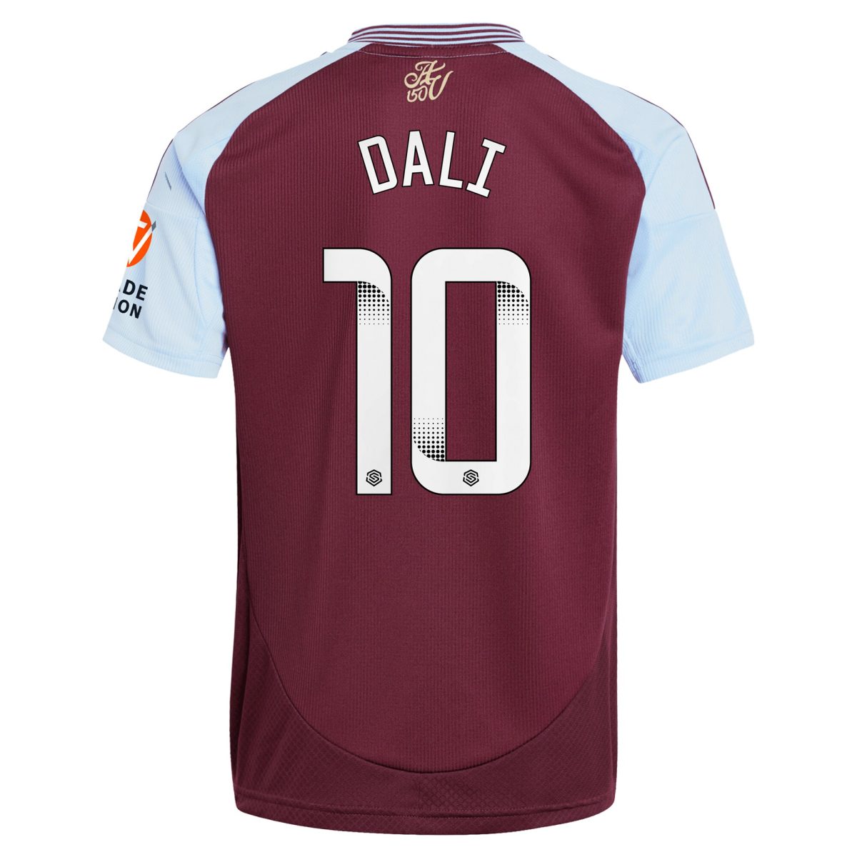 aston villa wsl adidas home shirt 2024-25 with dali 10 printing Collection | Aston Villa Football Kits and Shirts