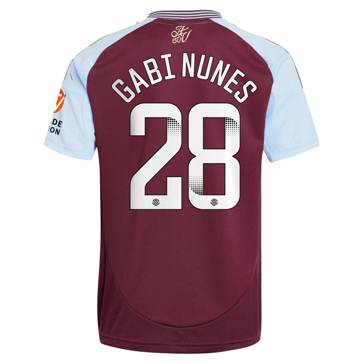 aston villa wsl adidas home shirt 2024-25 with gabi nunes 28 printing Collection | Aston Villa Football Kits and Shirts