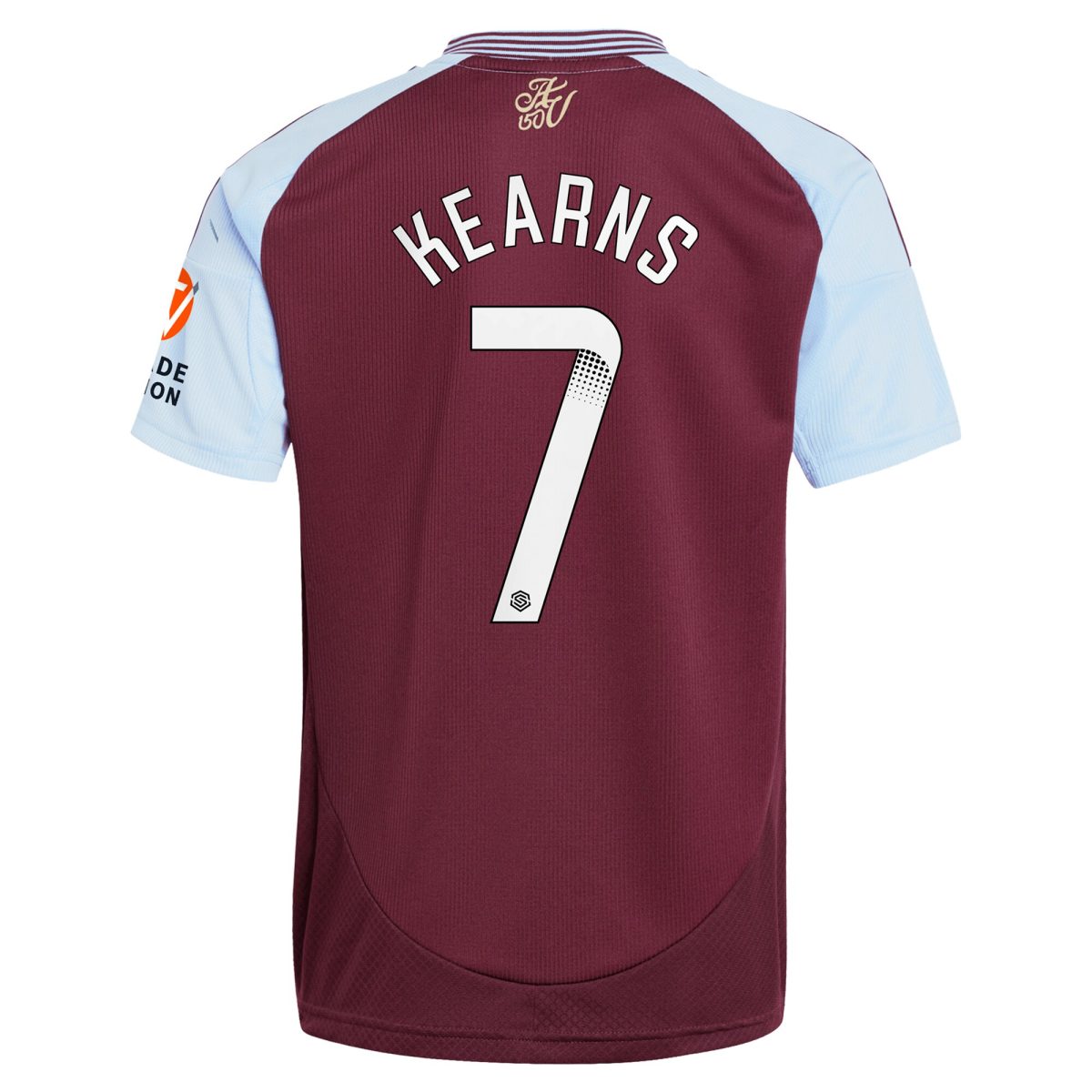 aston villa wsl adidas home shirt 2024-25 with kearns 7 printing Collection | Aston Villa Football Kits and Shirts