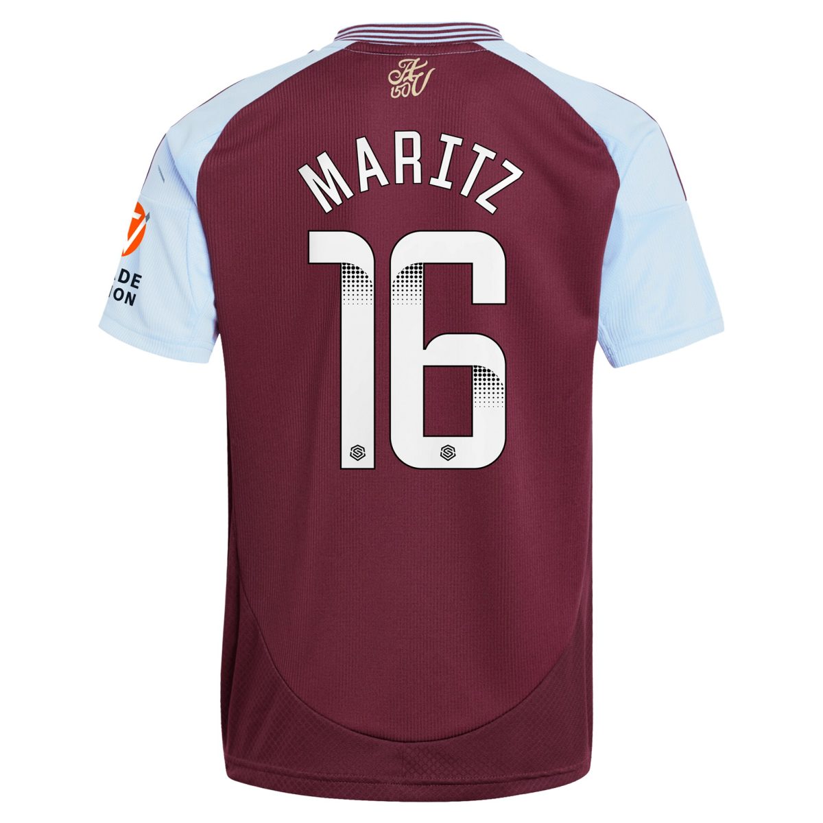 aston villa wsl adidas home shirt 2024-25 with maritz 26 printing Collection | Aston Villa Football Kits and Shirts