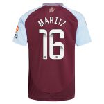 aston villa wsl adidas home shirt 2024-25 with maritz 26 printing Collection | Aston Villa Football Kits and Shirts