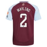 aston villa wsl adidas home shirt 2024-25 with mayling 2 printing Collection | Aston Villa Football Kits and Shirts