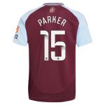 aston villa wsl adidas home shirt 2024-25 with parker 15 printing Collection | Aston Villa Football Kits and Shirts