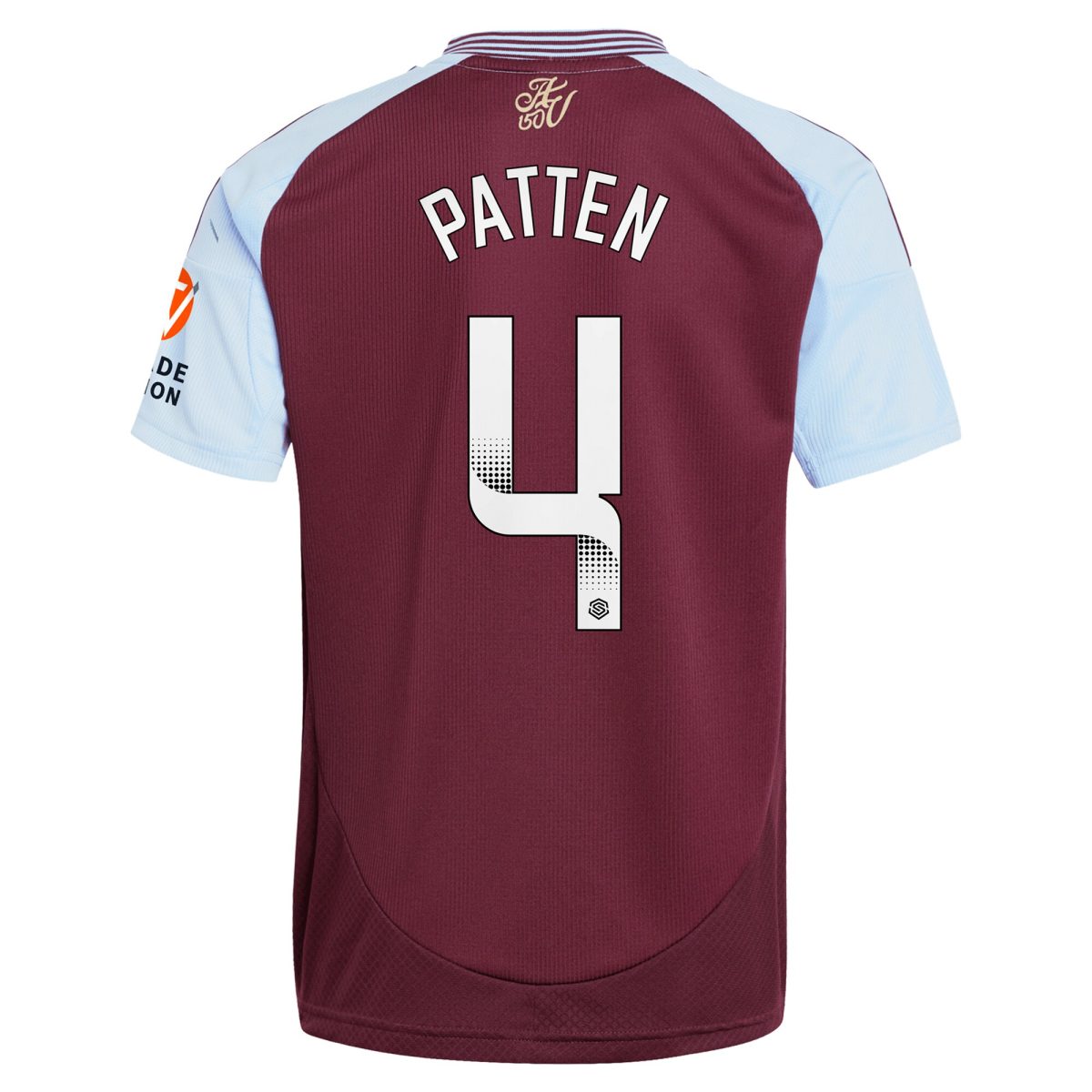 aston villa wsl adidas home shirt 2024-25 with patten 4 printing Collection | Aston Villa Football Kits and Shirts