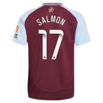 aston villa wsl adidas home shirt 2024-25 with salmon 17 printing Collection | Aston Villa Football Kits and Shirts