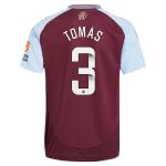 aston villa wsl adidas home shirt 2024-25 with tomás 3 printing Collection | Aston Villa Football Kits and Shirts