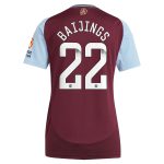 aston villa wsl adidas home shirt 2024-25 – womens with baijings 22 printing Collection | Aston Villa Football Kits and Shirts